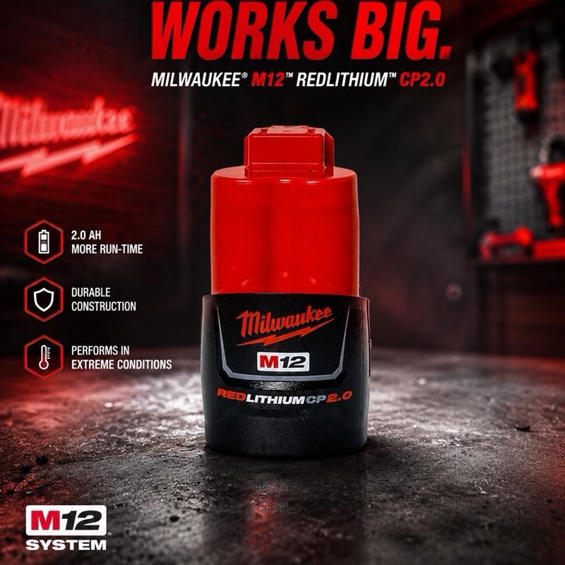 Milwaukee M12 2.0Ah Battery